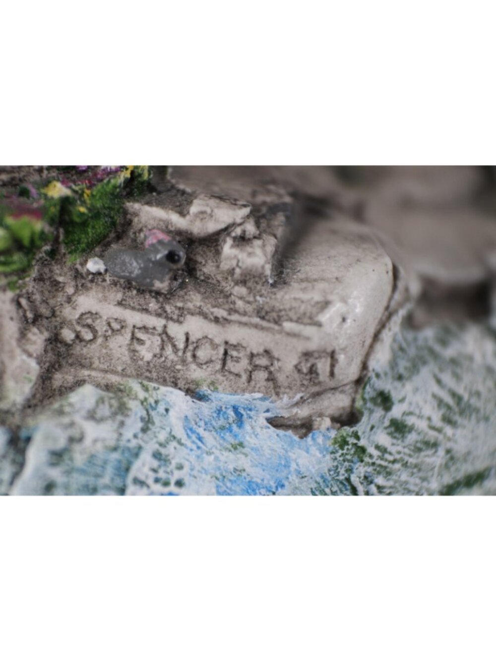 Cheryl Spencer Collin Lighthouse Rock Of Ages Light Lake Superior MI Lighthouse - Picture 11 of 11